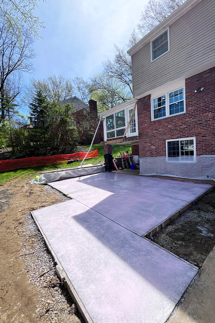 Upper St. Clair patio installation